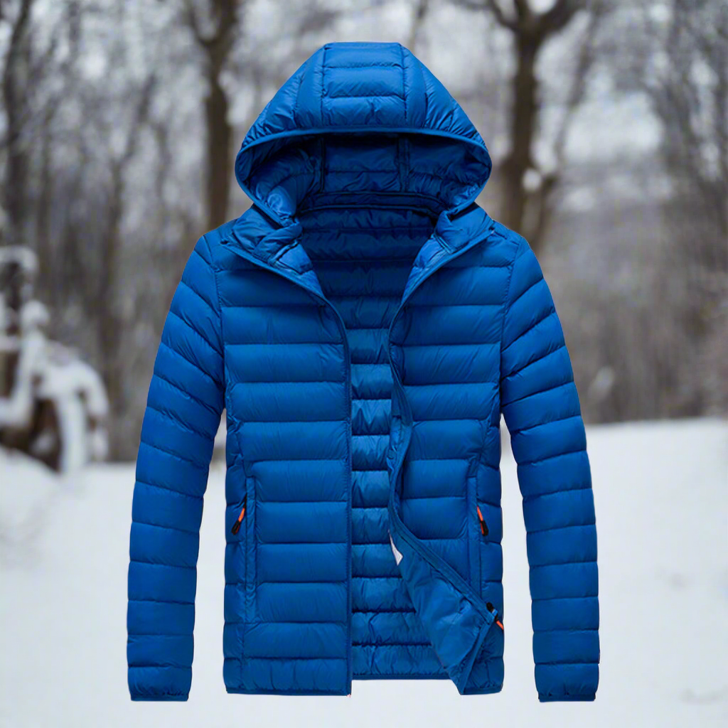 Wasserdichte Winterjacke für Herren, ideal für kaltes und nasses Winterwetter – schützt vor Kälte und Nässe.