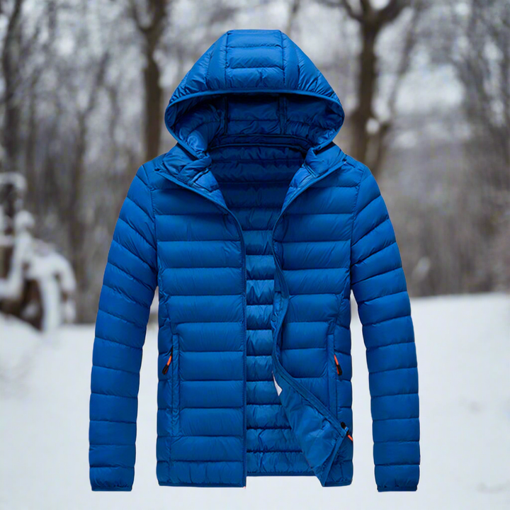 Wasserdichte Winterjacke für Herren, ideal für kaltes und nasses Winterwetter – schützt vor Kälte und Nässe.