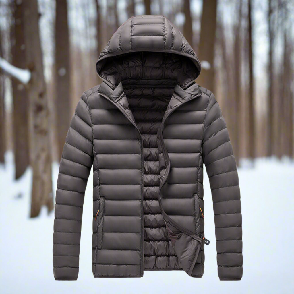 Wasserdichte Winterjacke für Herren, ideal für kaltes und nasses Winterwetter – schützt vor Kälte und Nässe.