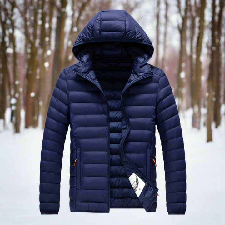 Wasserdichte Winterjacke für Herren, ideal für kaltes und nasses Winterwetter – schützt vor Kälte und Nässe.