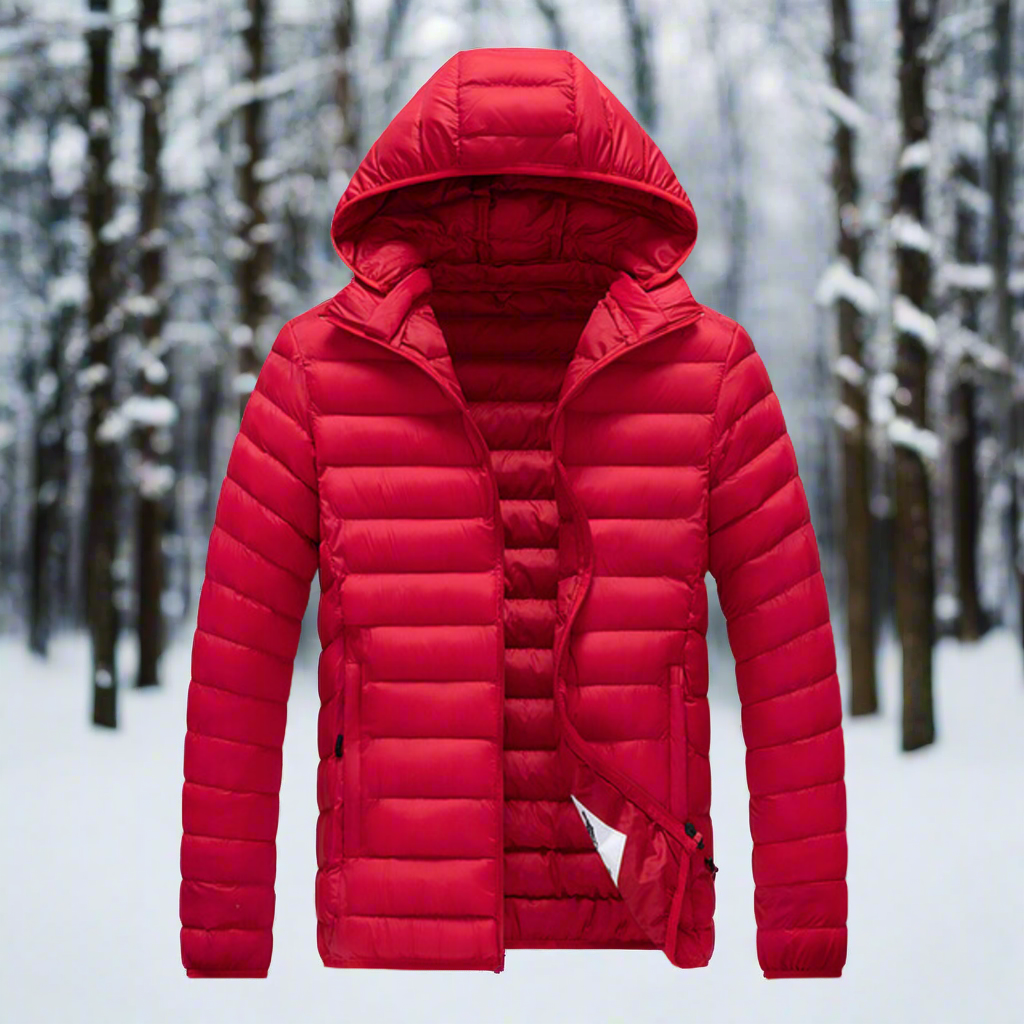 Wasserdichte Winterjacke für Herren, ideal für kaltes und nasses Winterwetter – schützt vor Kälte und Nässe.
