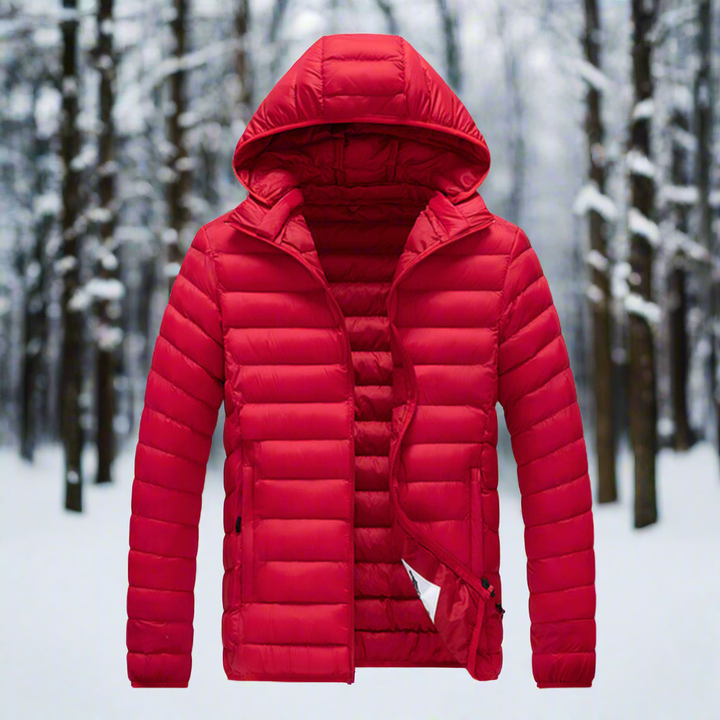 Wasserdichte Winterjacke für Herren, ideal für kaltes und nasses Winterwetter – schützt vor Kälte und Nässe.
