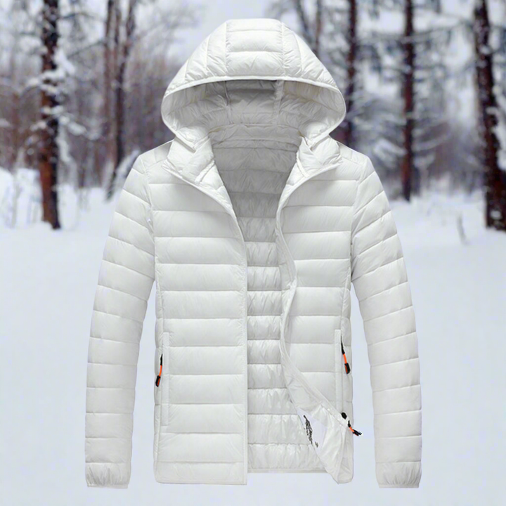 Wasserdichte Winterjacke für Herren, ideal für kaltes und nasses Winterwetter – schützt vor Kälte und Nässe.