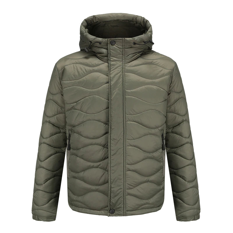 Warme Winterjacke für Männer, ideal für kalte Tage mit ausgezeichnetem Schutz.