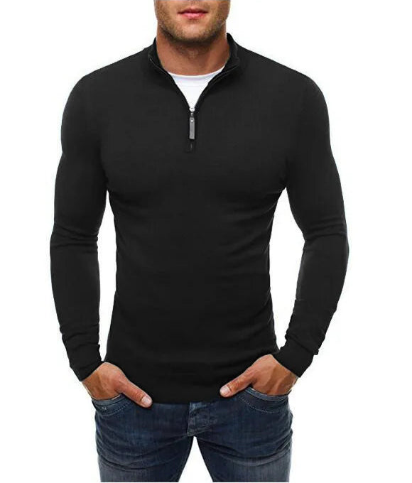 Warmer Basic-Pullover für Männer, zeitlos und komfortabel für kalte Herbst- und Wintertage