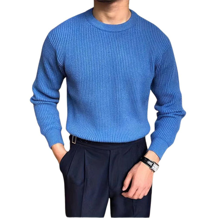  Warmer Freizeitpulli für Männer, bequem und ideal für kalte Herbst- und Wintertage, vielseitig und stilvoll.