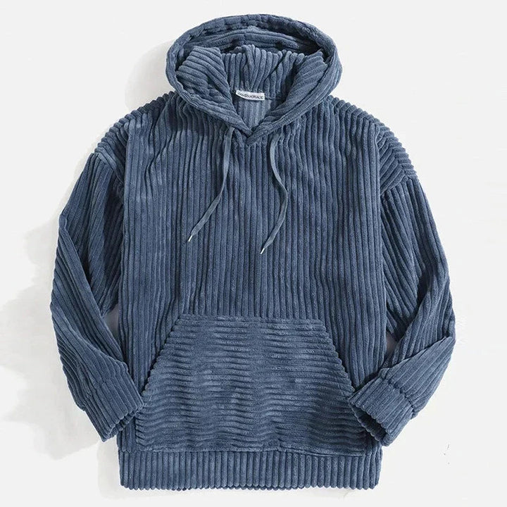 Warmer Kapuzenpullover aus Samt für Männer, stilvoll und komfortabel für kalte Tage