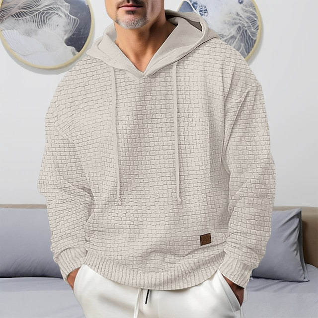 Warmer Winter-Kapuzenpulli für Männer, ideal für kalte Wintertage und Freizeit