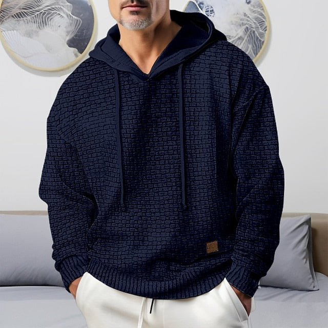 Warmer Winter-Kapuzenpulli für Männer, ideal für kalte Wintertage und Freizeit