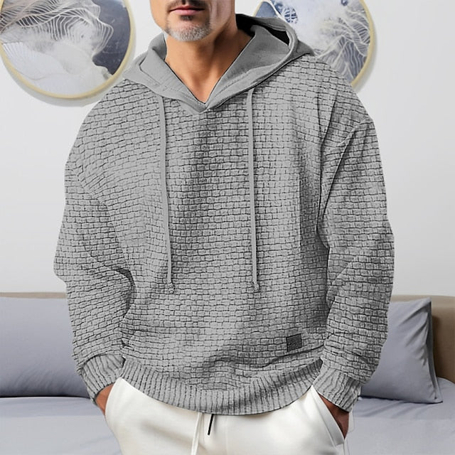 Warmer Winter-Kapuzenpulli für Männer, ideal für kalte Wintertage und Freizeit