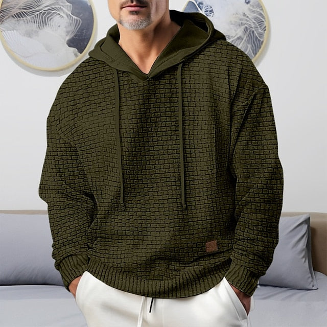 Warmer Winter-Kapuzenpulli für Männer, ideal für kalte Wintertage und Freizeit