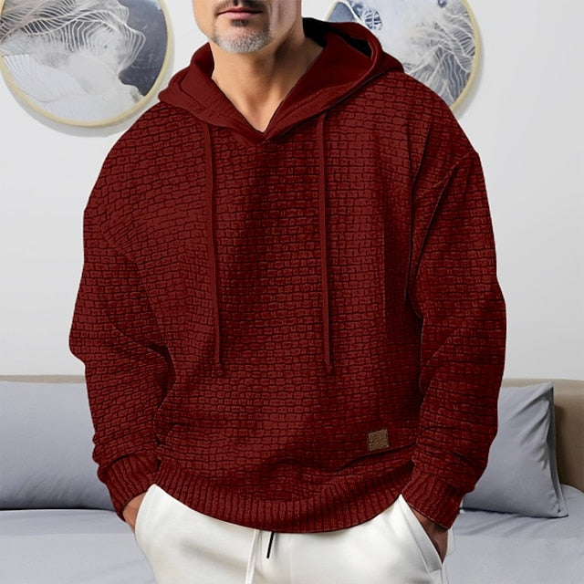 Warmer Winter-Kapuzenpulli für Männer, ideal für kalte Wintertage und Freizeit