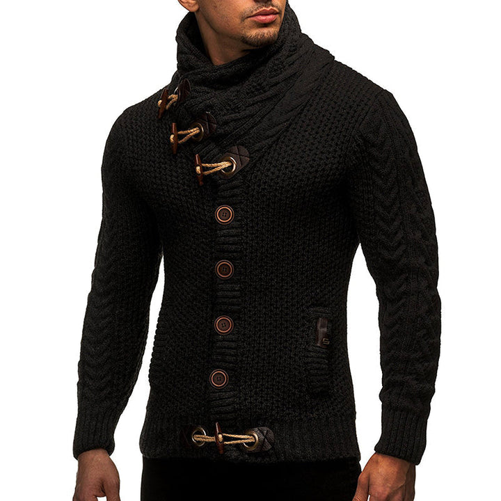 Warmer Winterpullover für Männer, ideal für kalte Herbst- und Wintertage.
