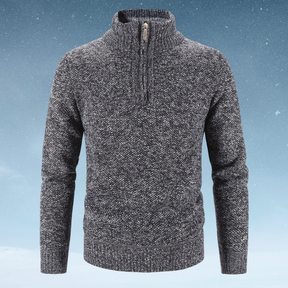 Warmer Winterpullover für Männer, ideal für kalte Herbst- und Wintertage.