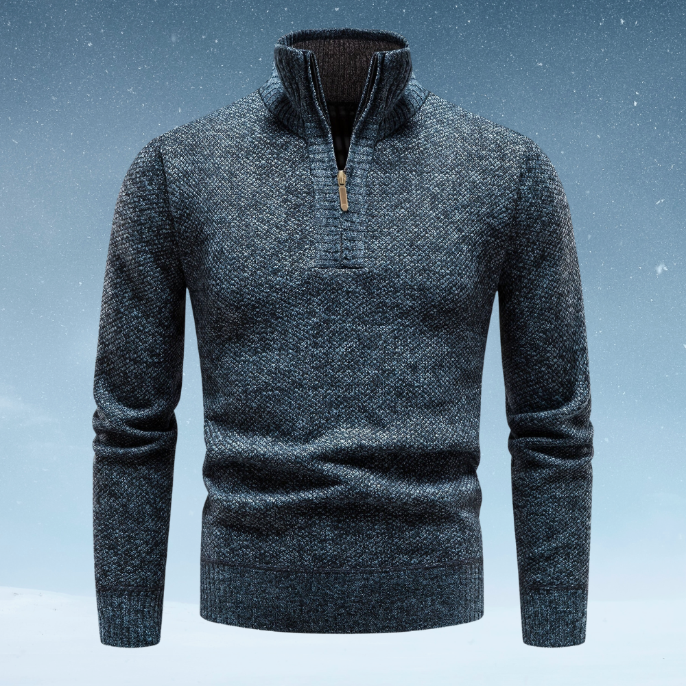 Warmer Winterpullover für Männer, ideal für kalte Herbst- und Wintertage.