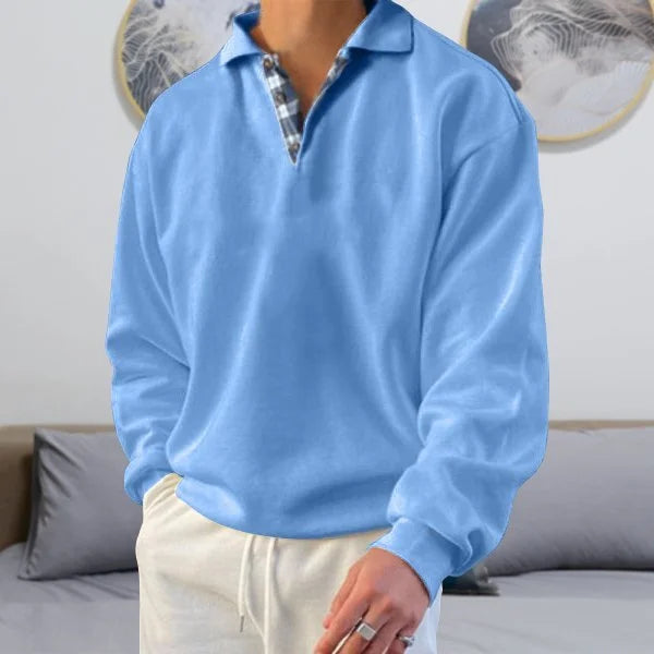 Warmer Winterpullover für Männer, ideal für kalte Herbst- und Wintertage mit stilvollem Komfort.