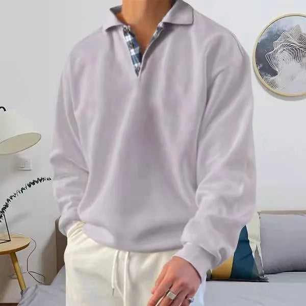 Warmer Winterpullover für Männer, ideal für kalte Herbst- und Wintertage mit stilvollem Komfort.
