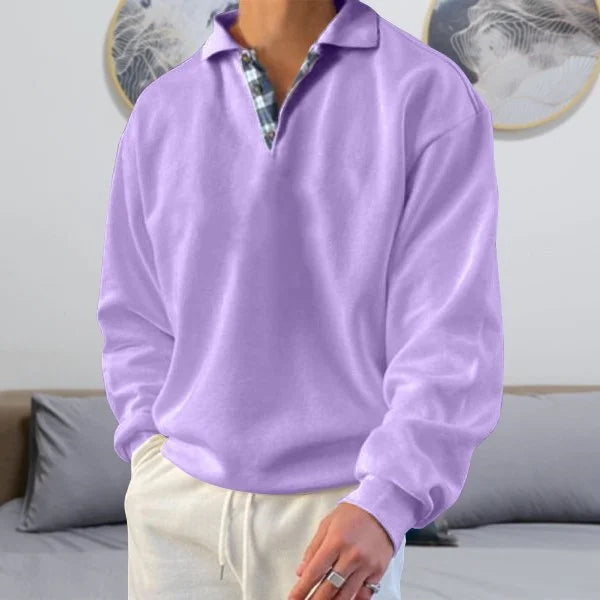 Warmer Winterpullover für Männer, ideal für kalte Herbst- und Wintertage mit stilvollem Komfort.