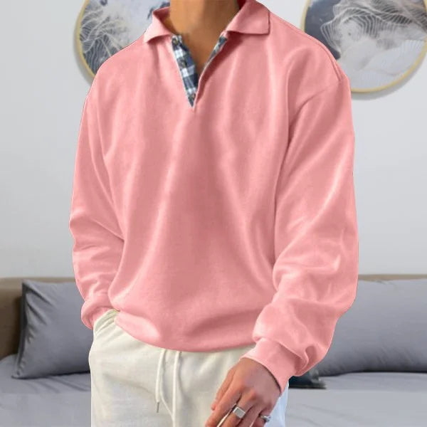 Warmer Winterpullover für Männer, ideal für kalte Herbst- und Wintertage mit stilvollem Komfort.