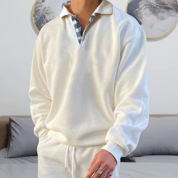Warmer Winterpullover für Männer, ideal für kalte Herbst- und Wintertage mit stilvollem Komfort.