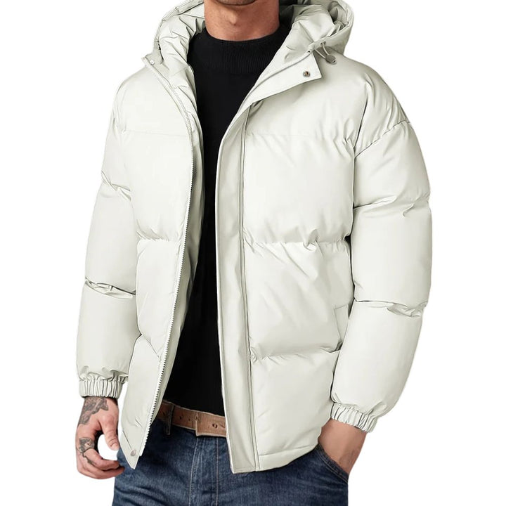 Wasser- und winddichte Winterjacke für Männer – ideal für Herbst- und Wintertage, funktional und stilvoll.