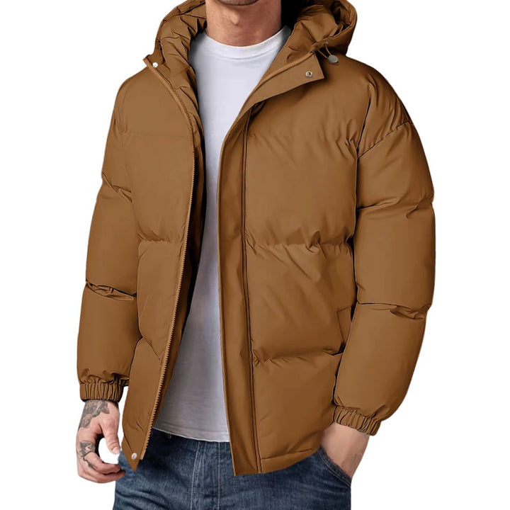 Wasser- und winddichte Winterjacke für Männer – ideal für Herbst- und Wintertage, funktional und stilvoll.