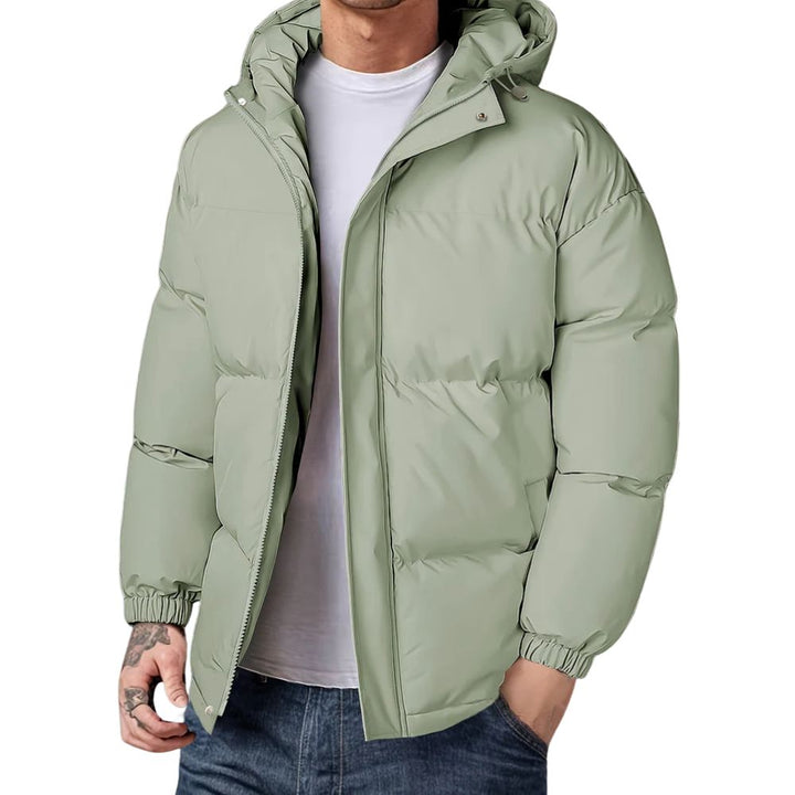 Wasser- und winddichte Winterjacke für Männer – ideal für Herbst- und Wintertage, funktional und stilvoll.