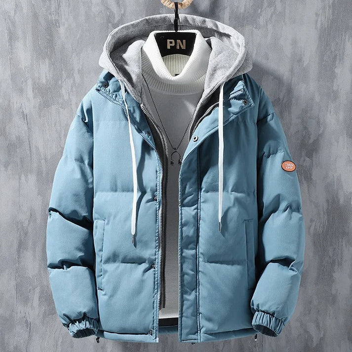 Wasserdichte Jacke mit Kapuze für Männer, schützend und bequem bei jedem Wetter