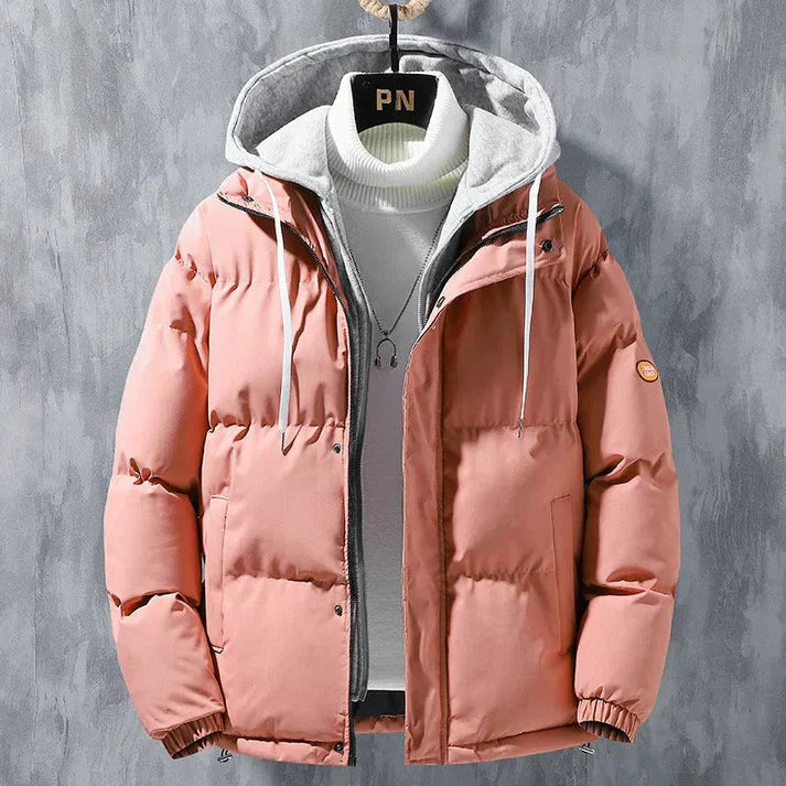 Wasserdichte Jacke mit Kapuze für Männer, schützend und bequem bei jedem Wetter