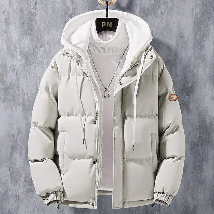 Wasserdichte Jacke mit Kapuze für Männer, schützend und bequem bei jedem Wetter