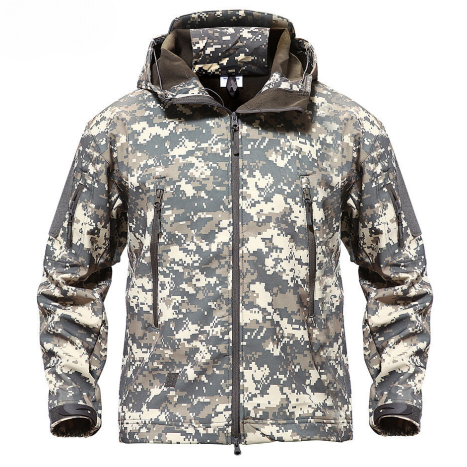 Wasserdichte Militär-Thermojacke für Männer, ideal für extreme Wetterbedingungen und Outdoor-Abenteuer