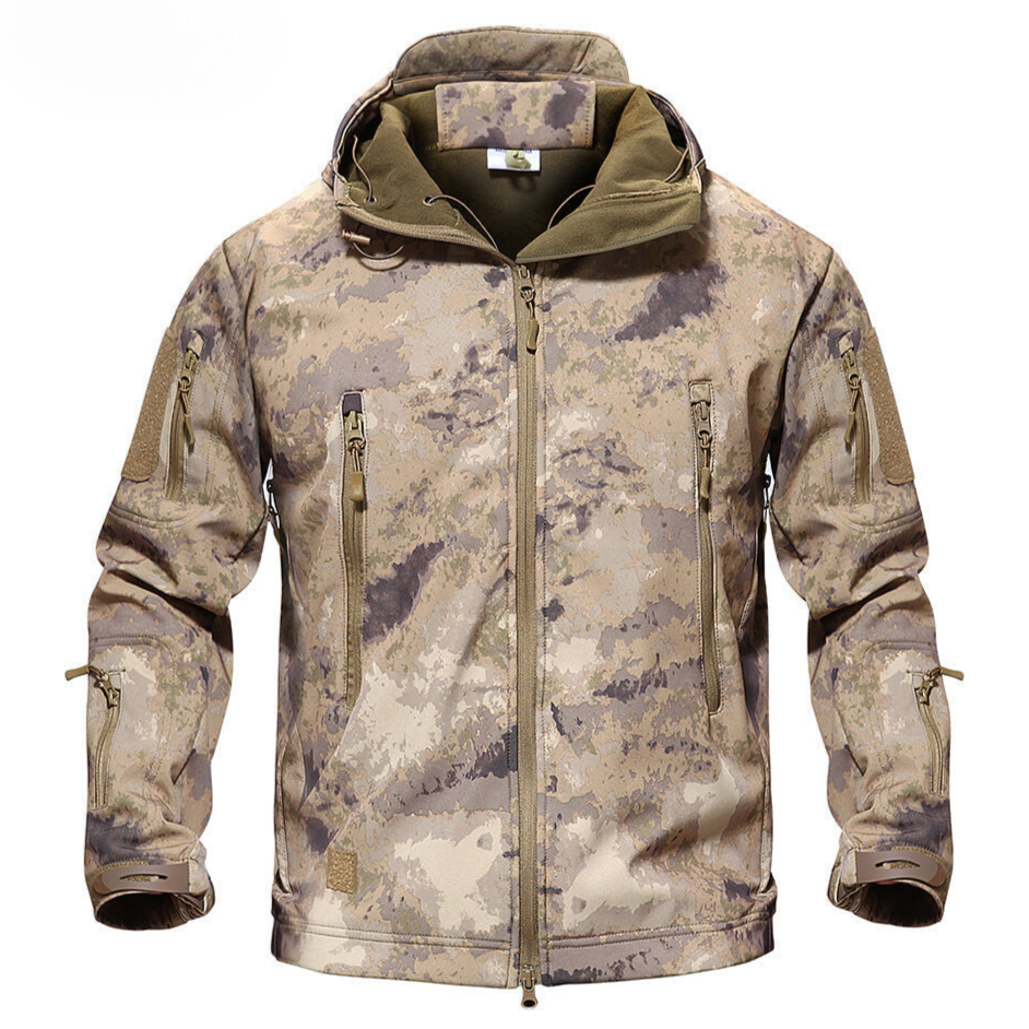 Wasserdichte Militär-Thermojacke für Männer, ideal für extreme Wetterbedingungen und Outdoor-Abenteuer