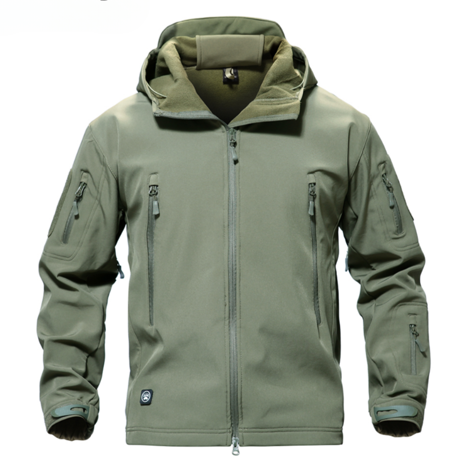 Wasserdichte Militär-Thermojacke für Männer, ideal für extreme Wetterbedingungen und Outdoor-Abenteuer