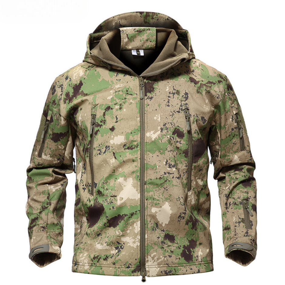 Wasserdichte Militär-Thermojacke für Männer, ideal für extreme Wetterbedingungen und Outdoor-Abenteuer