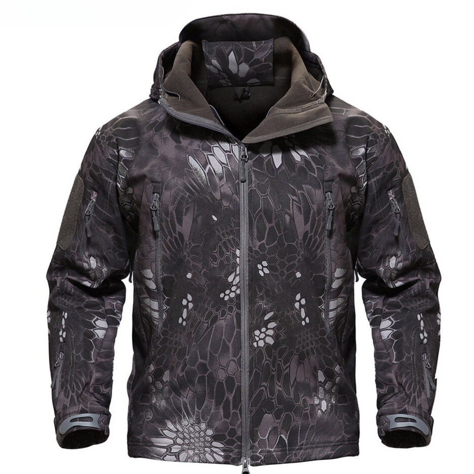 Wasserdichte Militär-Thermojacke für Männer, ideal für extreme Wetterbedingungen und Outdoor-Abenteuer