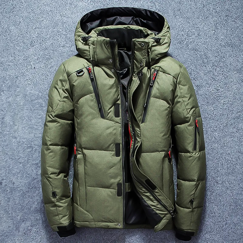 Wasserdichte Winterjacke für Männer, ideal für nasses und kaltes Wetter