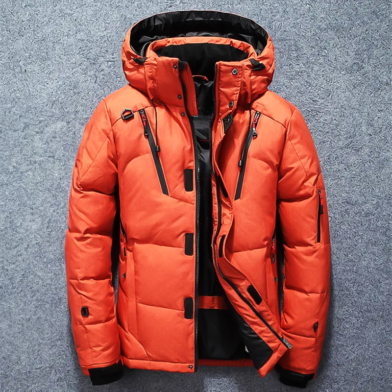 Wasserdichte Winterjacke für Männer, ideal für nasses und kaltes Wetter