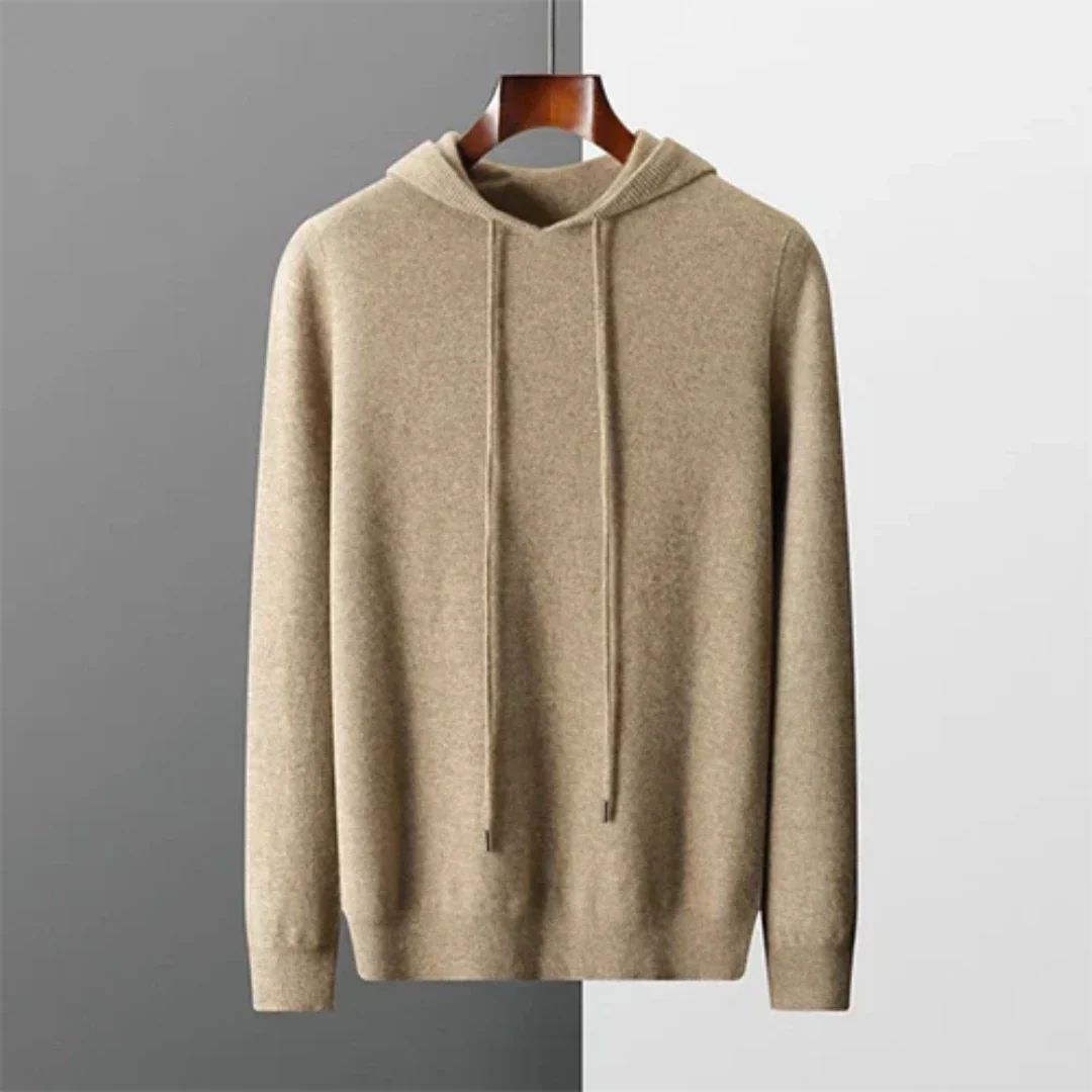 Bequemer weicher Kapuzenpullover für Männer, perfekt für entspannte Freizeitlooks