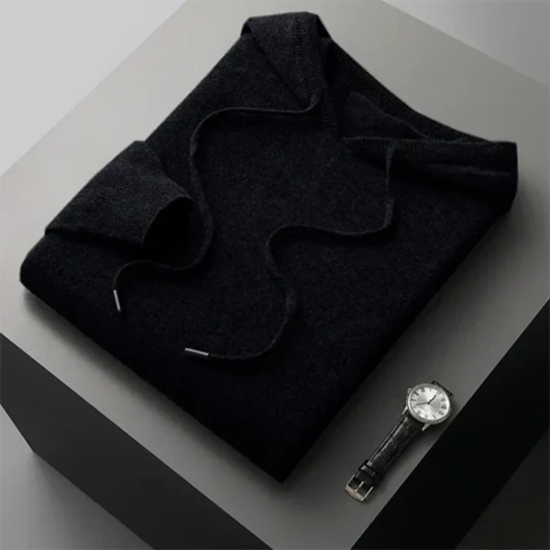 Bequemer weicher Kapuzenpullover für Männer, perfekt für entspannte Freizeitlooks
