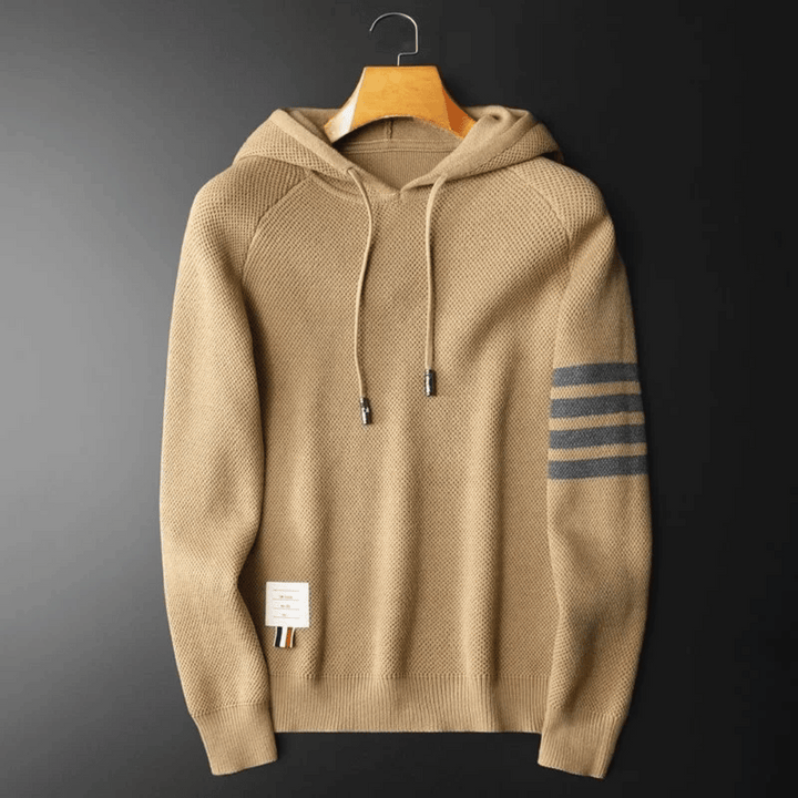 Weicher lässiger Kapuzenpulli für Männer, bequem und stylisch für Herbst- und Wintertage.