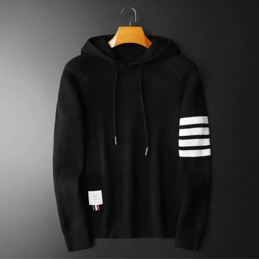 Weicher lässiger Kapuzenpulli für Männer, bequem und stylisch für Herbst- und Wintertage.