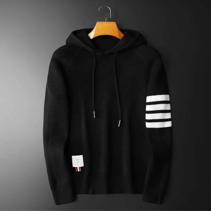 Weicher lässiger Kapuzenpulli für Männer, bequem und stylisch für Herbst- und Wintertage.