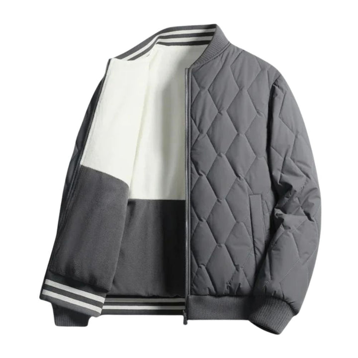 Wind- und wasserdichte Jacke für Männer – ideal für Herbst- und Wintertage.