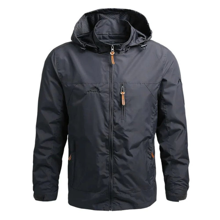 Wind- und wasserdichte Jacke für Männer – Perfekter Schutz vor Regen und Wind, ideal für Herbst- und Wintertage.