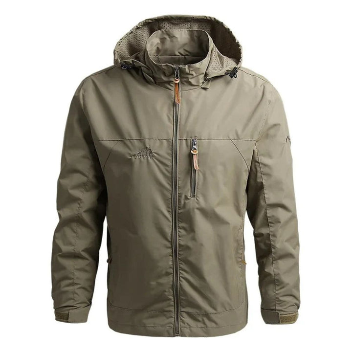 Wind- und wasserdichte Jacke für Männer – Perfekter Schutz vor Regen und Wind, ideal für Herbst- und Wintertage.