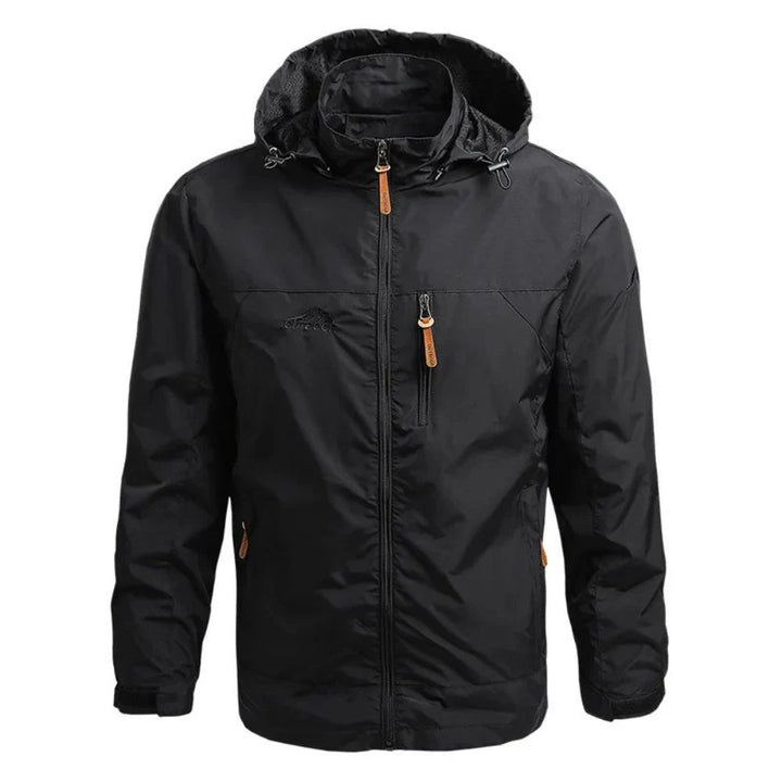 Wind- und wasserdichte Jacke für Männer – Perfekter Schutz vor Regen und Wind, ideal für Herbst- und Wintertage.