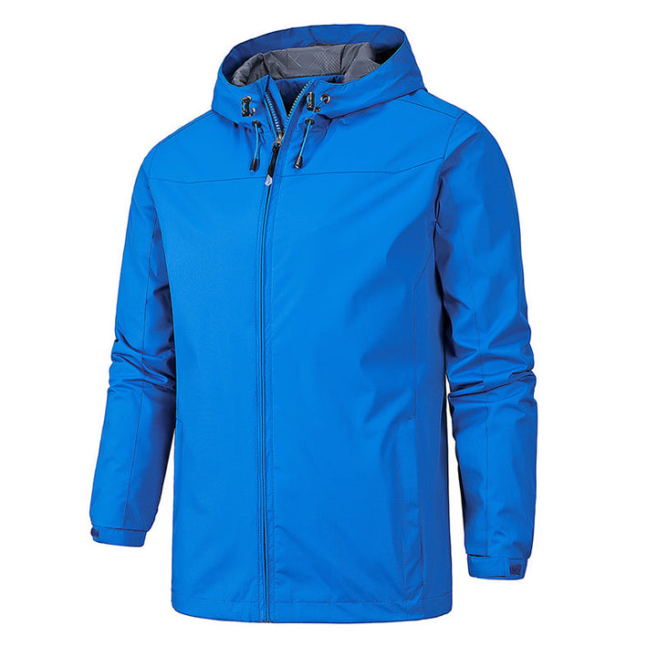 Winddichte Regenjacke für Männer, ideal für regnerische Herbst- und Wintertage