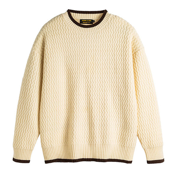 Zeitloser warmer Pullover für Männer, perfekt für kalte Tage und vielseitige Outfits.